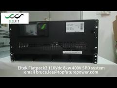 Sistema de alimentación rectificador 5U 19 pulgadas 110Vdc
